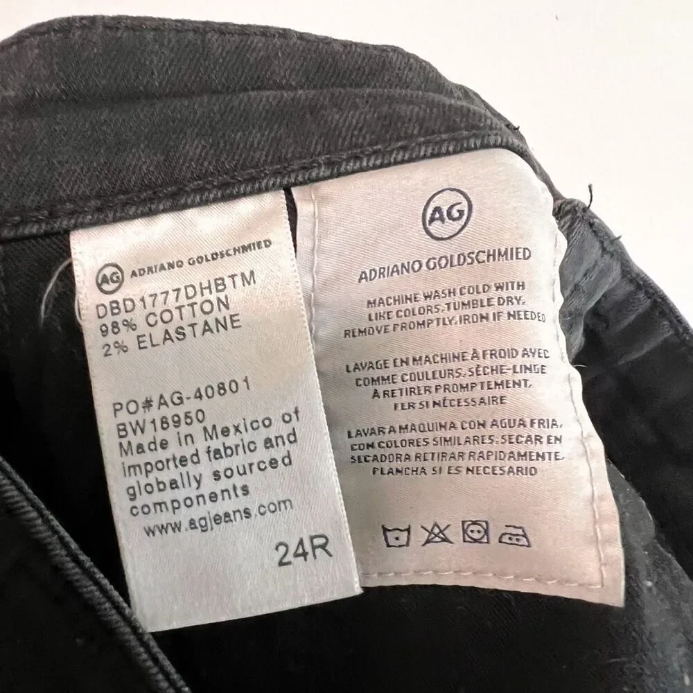 AG Adriano Goldschmied Farrah Skinny Ankle Size 24